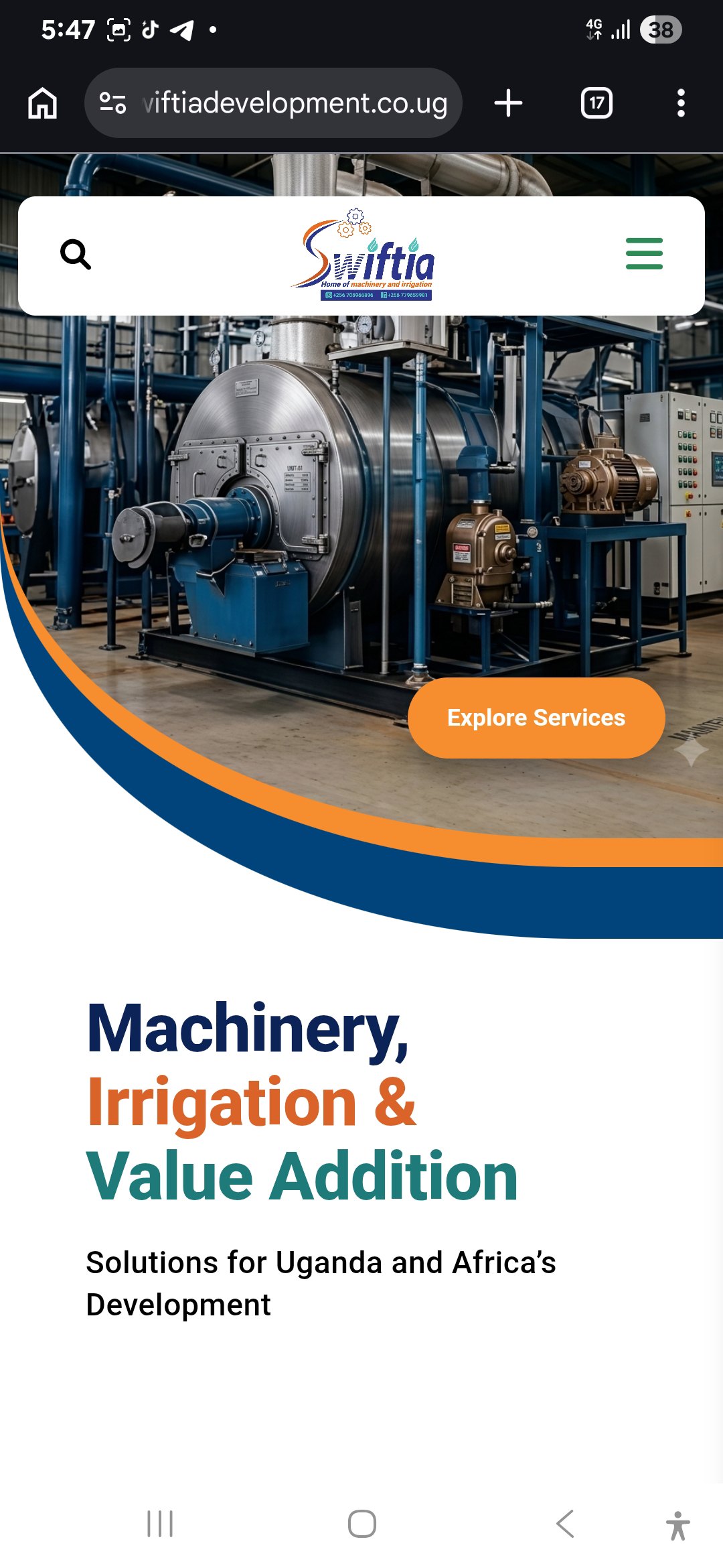 Company Website image 2