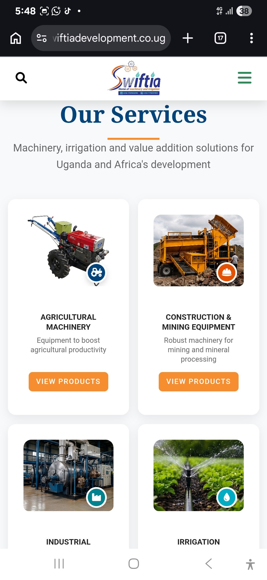 Company Website image 5