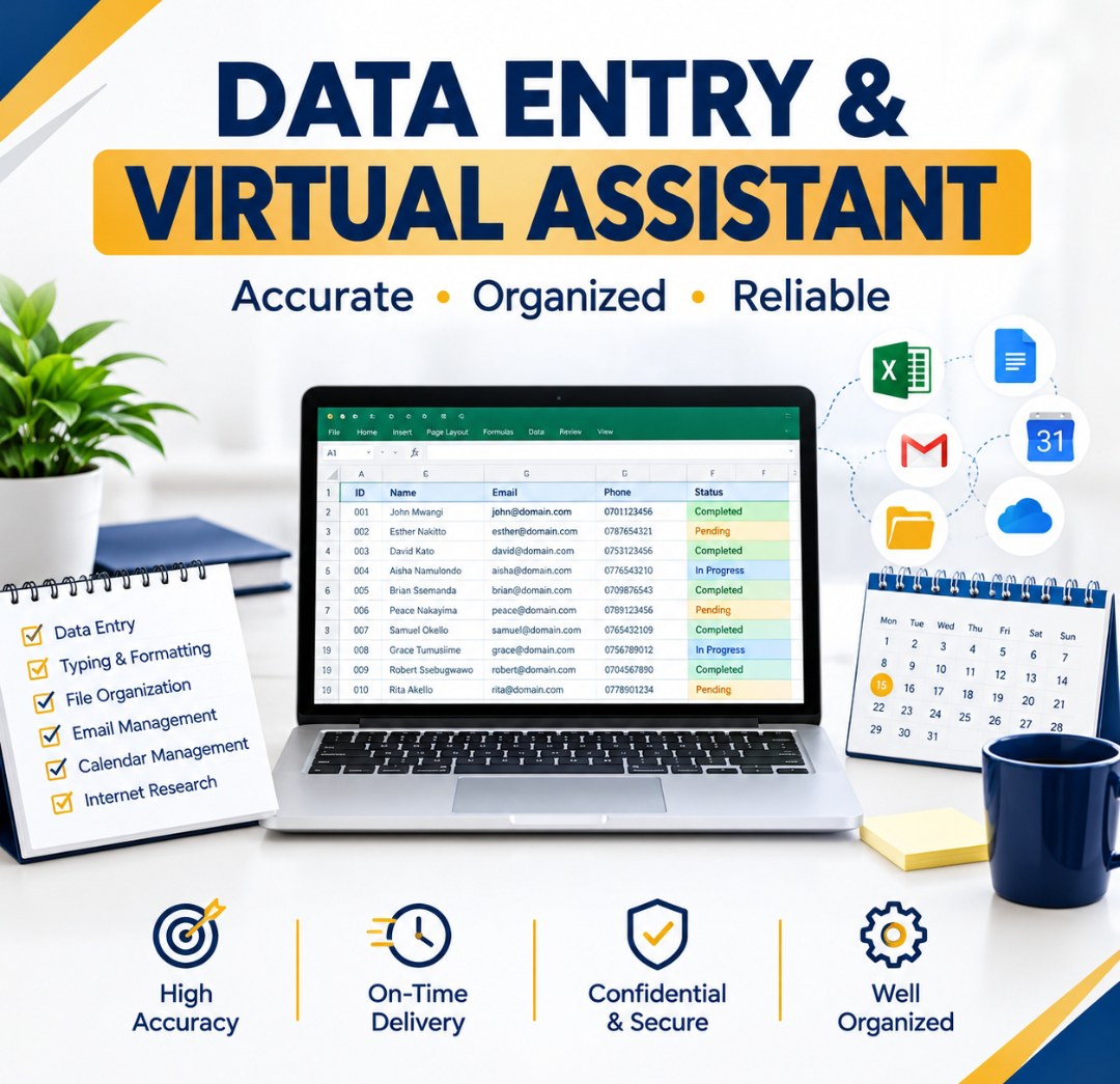 Virtual Assistant Project: Organizing Routine Administrative Tasks image 1