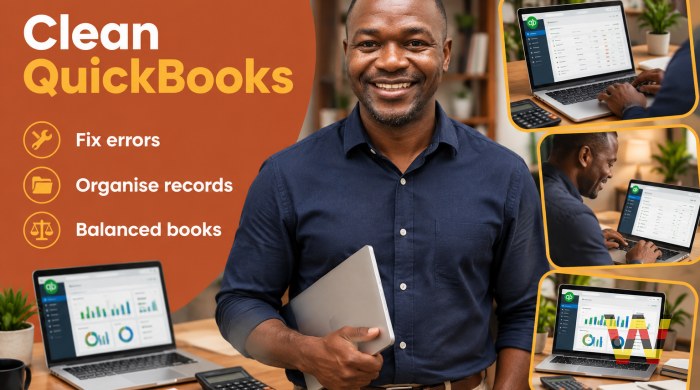 I will clean up your messy QuickBooks and fix errors