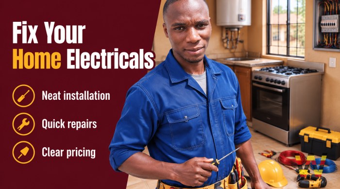I will install and repair home water appliances