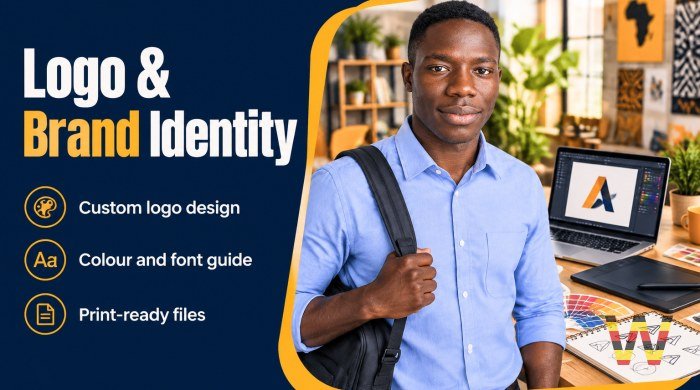 I will design a logo and brand identity for your business