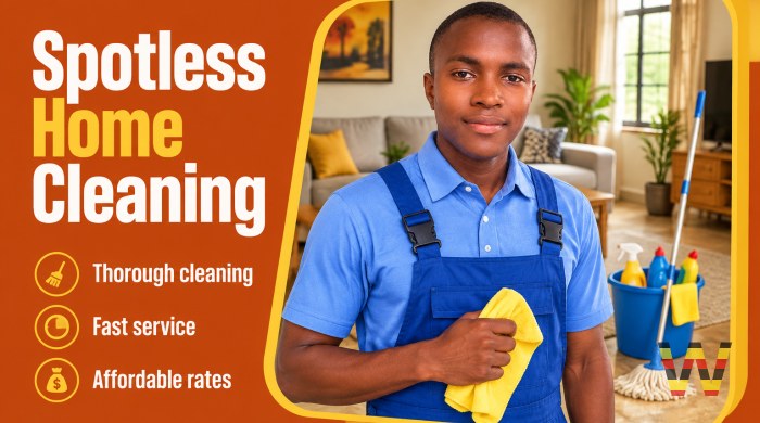 I will clean your house or apartment thoroughly