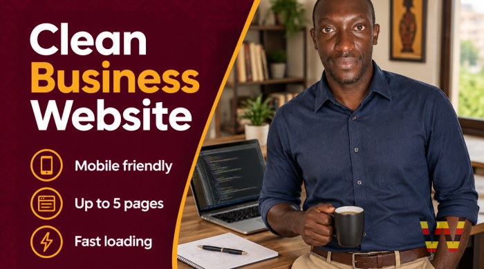 I will build a simple business website with HTML5 and CSS3