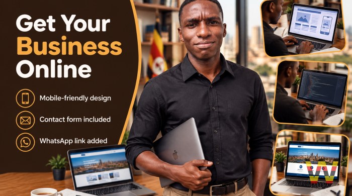 I will build a simple business website for your shop or company