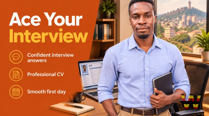 I will prepare you for interviews and onboarding in Kampala