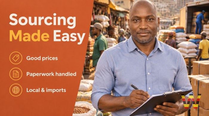 I will handle your procurement and sourcing of supplies