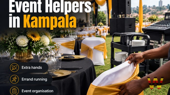 We will offer personal assistance for events and functions