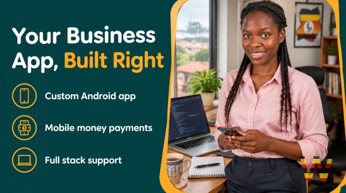 I will create a mobile app for your business