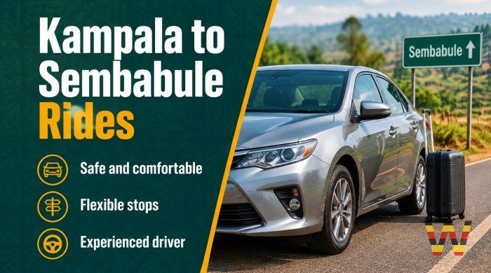 We will drive you from Kampala to Sembabule
