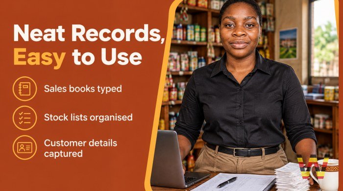I will do accurate data entry for your shop or office records