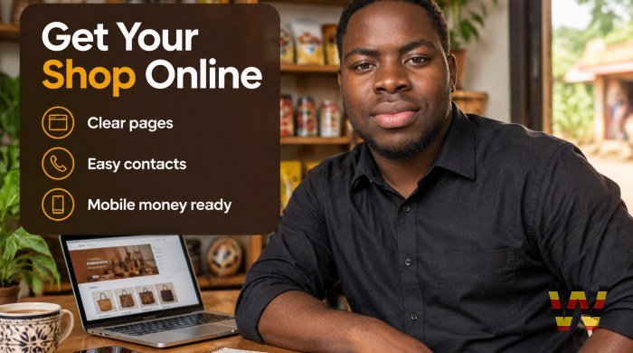 I will build a new website for your business or shop