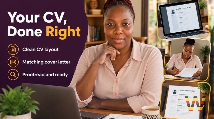 I will write and proofread your CV and cover letter