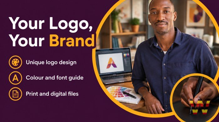 I will design a logo and brand identity for your business